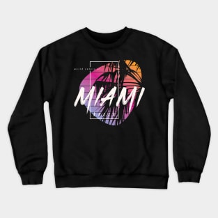 Miami Beach Crewneck Sweatshirt